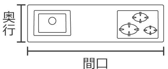 システムキッチンのレイアウト別の寸法 標準サイズを把握しよう