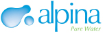 アルピナウォーターのロゴ